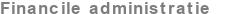 Financile administratie